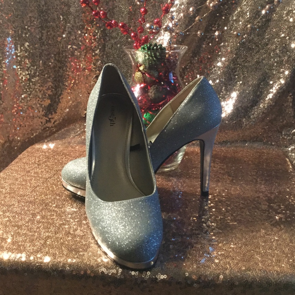 Platform Evening Pumps